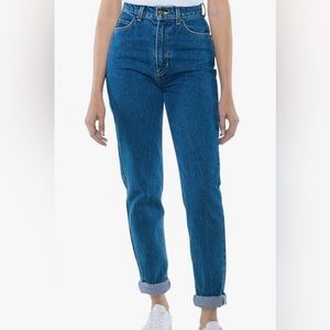 American Apparel high waisted jeans